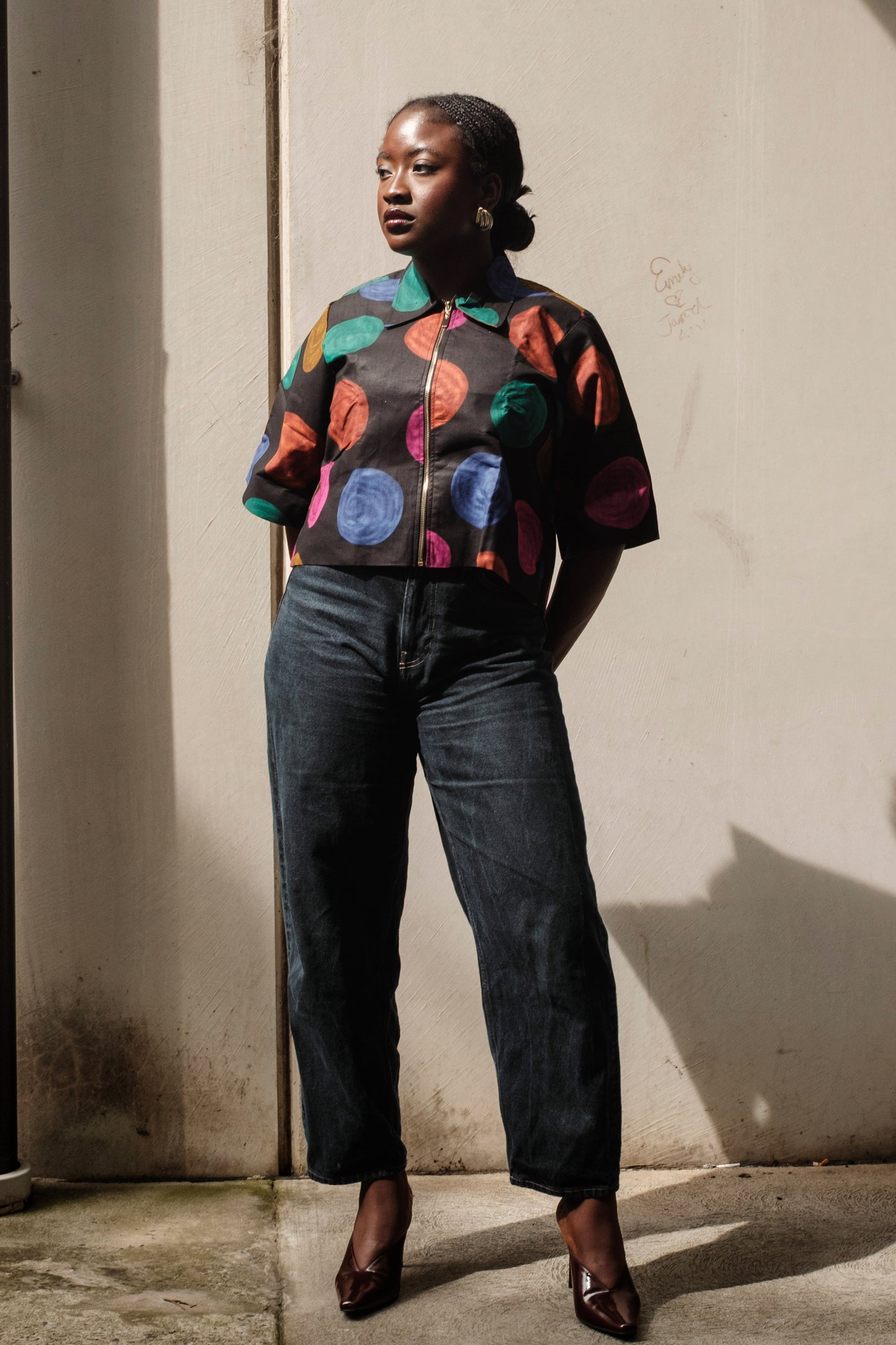 Adunke Crop Shirt