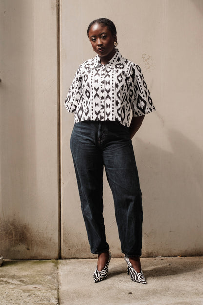 Tiwa Crop Shirt
