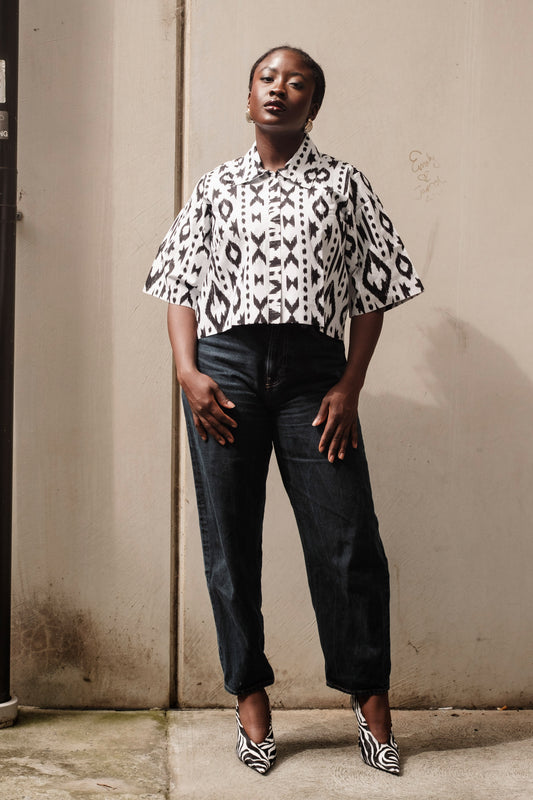 Tiwa Crop Shirt